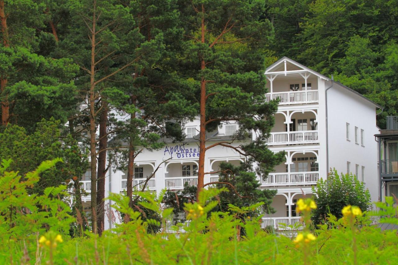 Aparthotel Ostsee Fewo 36 Balkon, Meerblick, Strand ビンツ エクステリア 写真